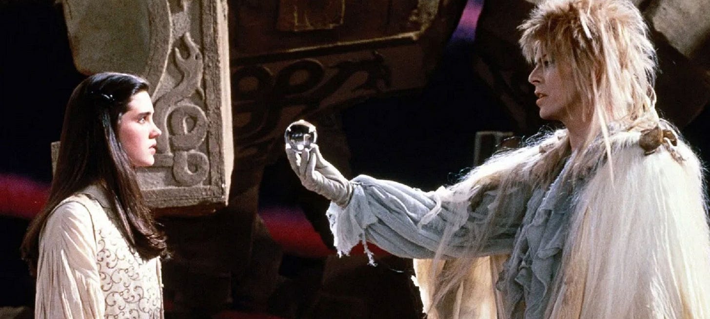 scene from the film Labyrinth