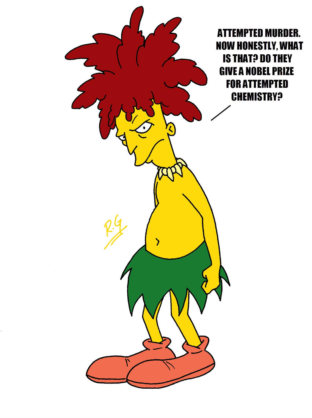 Sideshow Bob by DANGERcomics on DeviantArt