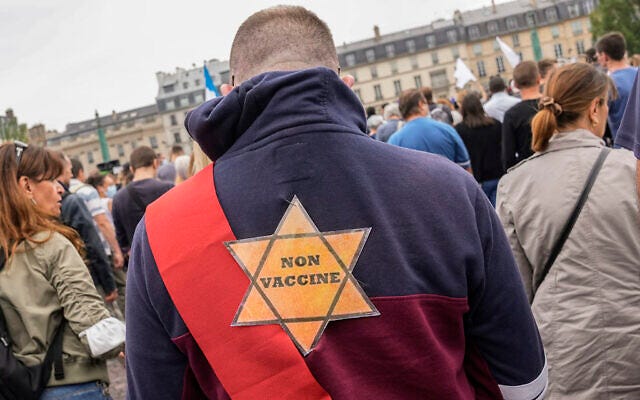 Holocaust survivor slams French protesters for comparing vaccine to ...