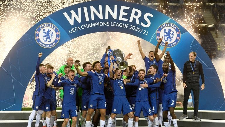 Champions League final: Chelsea crowned winners as they deny Manchester City  first major European title | UK News | Sky News