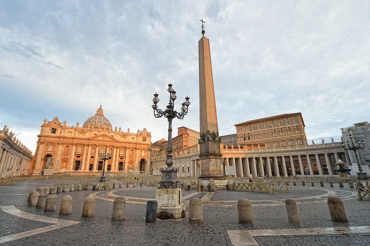 Vatican Obelisk in St. Peter's Square - Virtual Tour 360° -  CulturalHeritageOnline.com