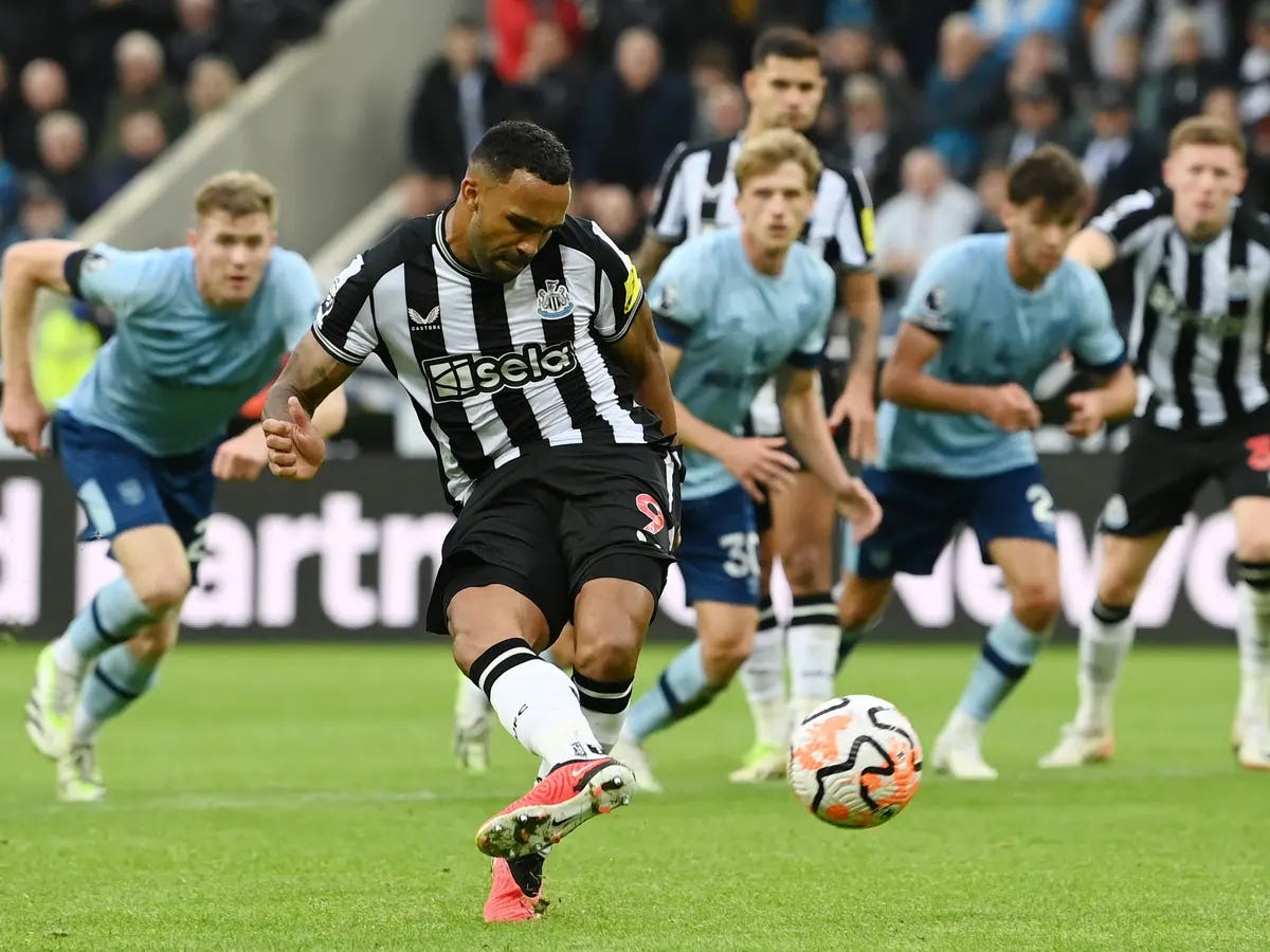 Callum Wilson scoring