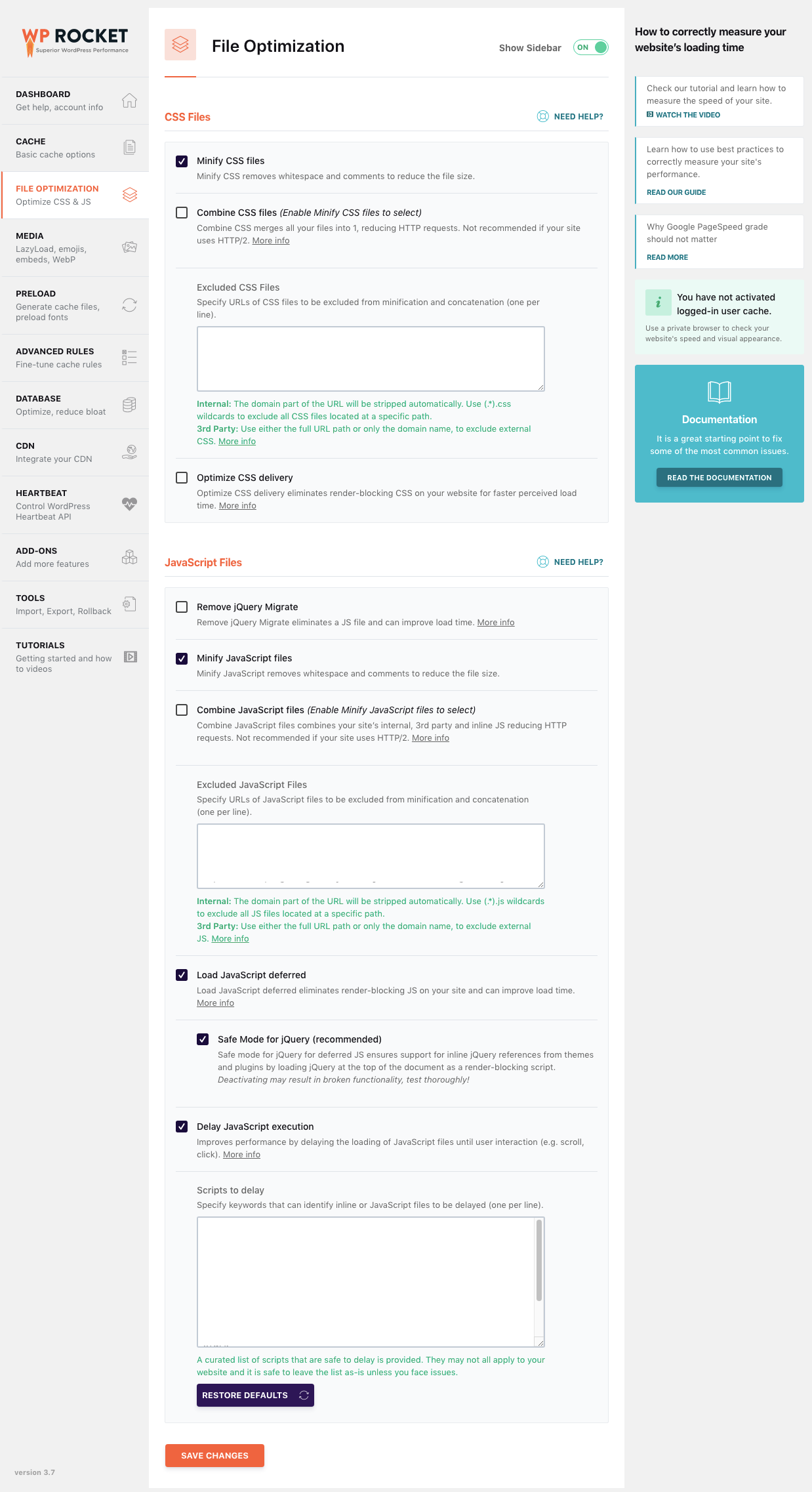 WP Rocket - WordPress Caching Plugin WP Rocket - WordPress Caching Plugin