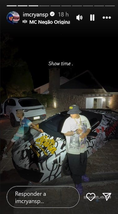 MC Ryan SP foi preso após dirigir carro sem habilitação no estádio Barão de Serra Negra, em Piracicaba