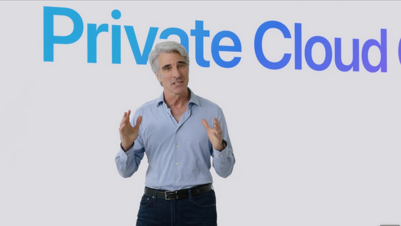 Apple unveils Private Cloud Compute: How it works to protect your data from  AI | ZDNET