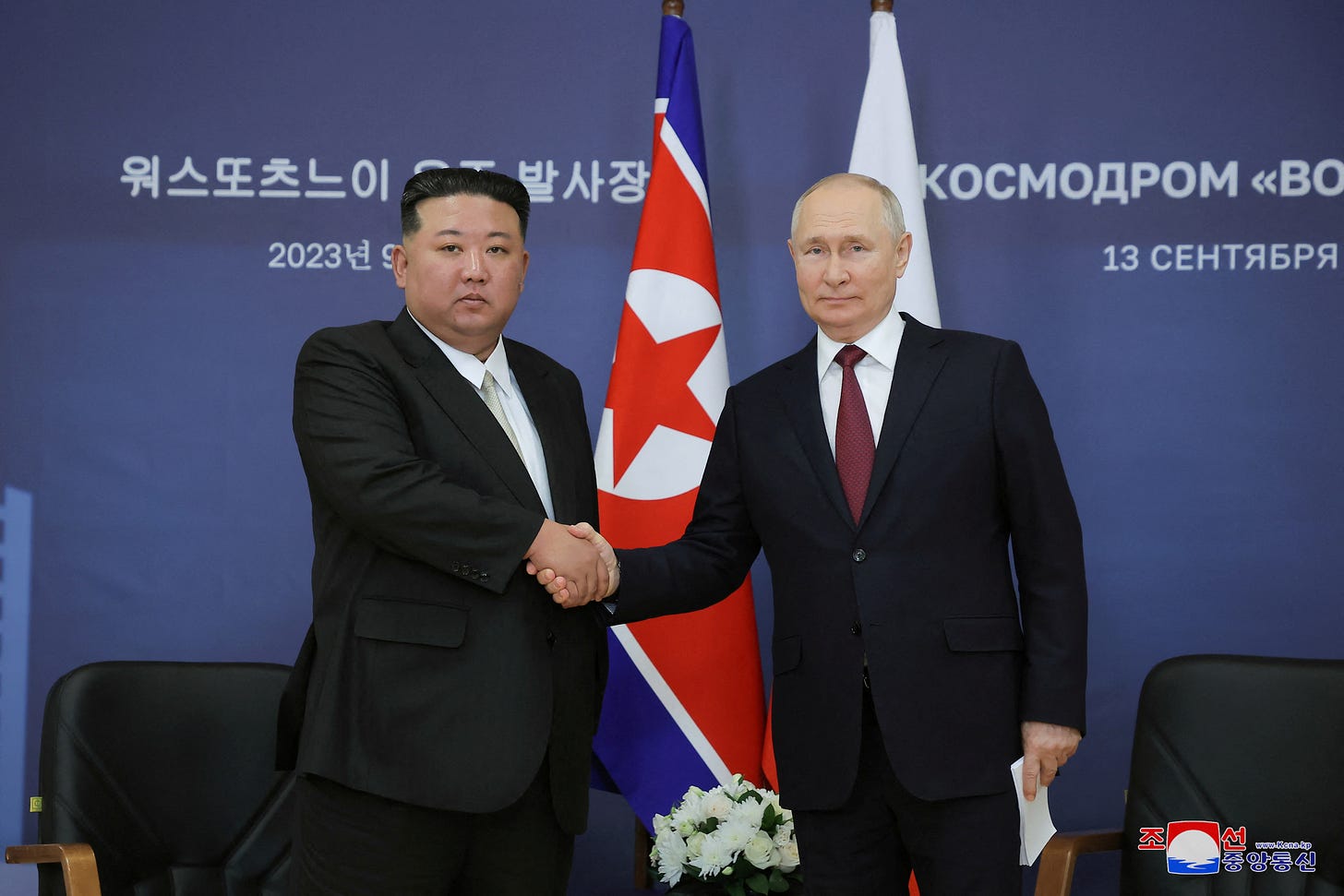 Russia's President Putin and North Korea's leader Kim meet in Amur region