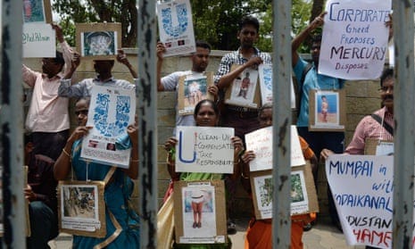 Unilever settles dispute over mercury poisoning in India | Pollution | The  Guardian