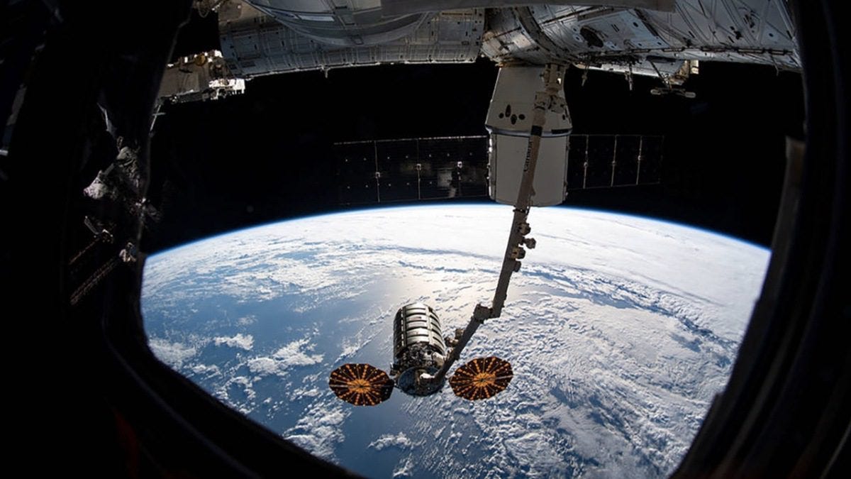 Cygnus Resupply Mission Stock Image