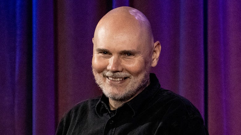 Billy Corgan smiling