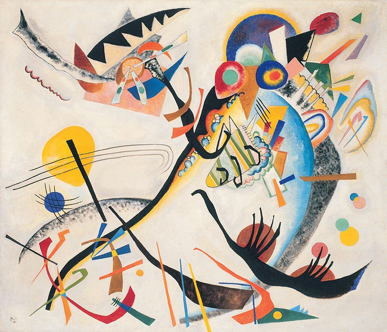 Blue segment, 1921 by Wassily Kandinsky: History, Analysis & Facts | Arthive