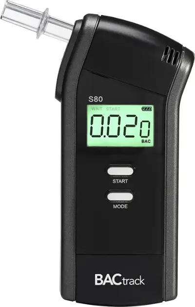 Buy BACtrack S80 Professional Breathalyzer Black S-80 - Best Buy