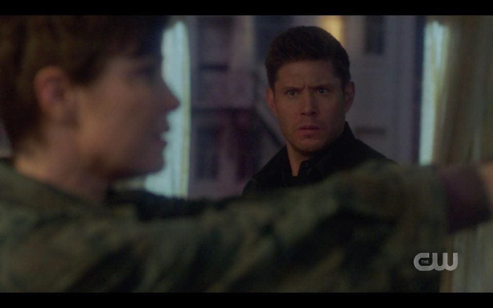 Dean Winchester sees Jody shooting Sam SPN