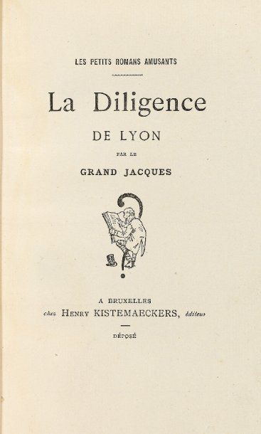 La Diligence de Lyon par le Grand Jacques. Bruxelles, He… | Drouot.com