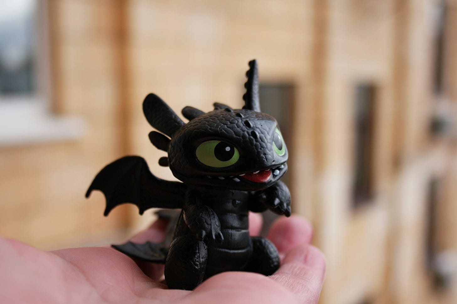 Toothless dragon toy from How to Train Your Dragon