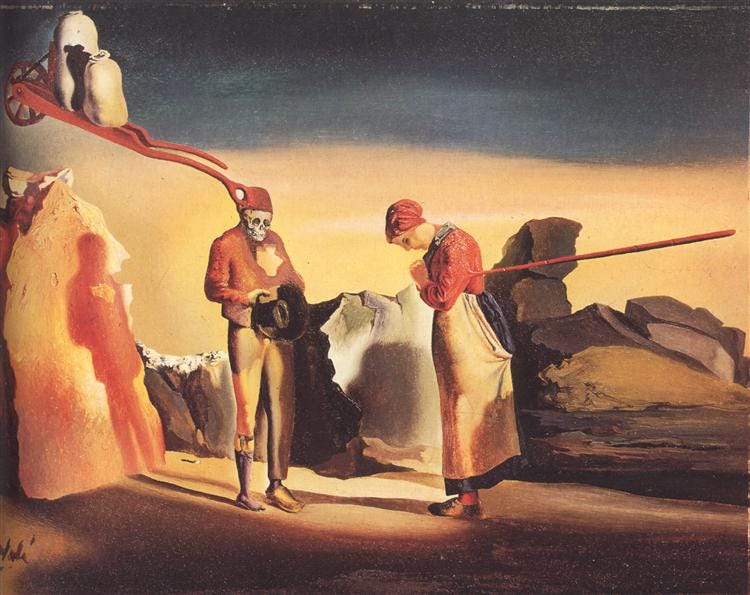 Atavism at Twilight, 1934 - Salvador Dali - WikiArt.org