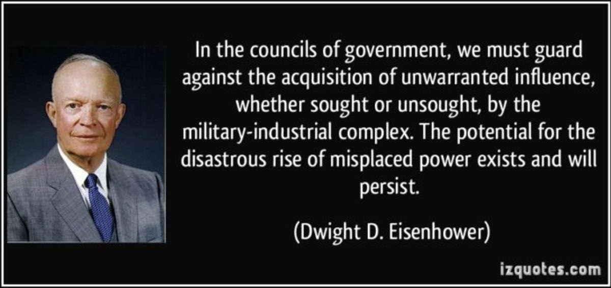 Eisenhower's Warnings About the Military-Industrial Complex - Soapboxie