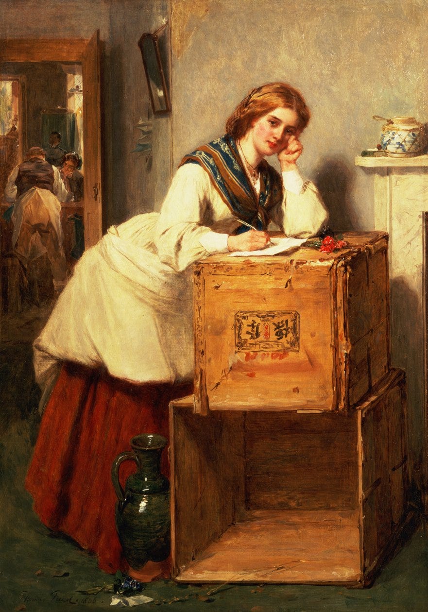 Lady Writing a Letter