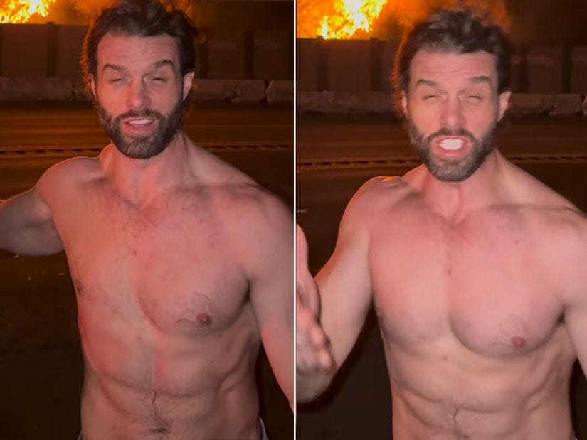 Vanderpump Villa's Eric Funderwhite Blasted For Shirtless Fire Video: 'This  Is So Wrong'