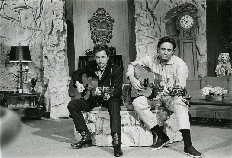 May 1, 1969: Bob Dylan Sings on Johnny Cash TV Show | Best Classic Bands