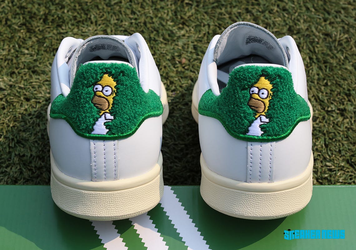 Homer Simpsons adidas Stan Smith IE7564 Release Date | SneakerNews.com