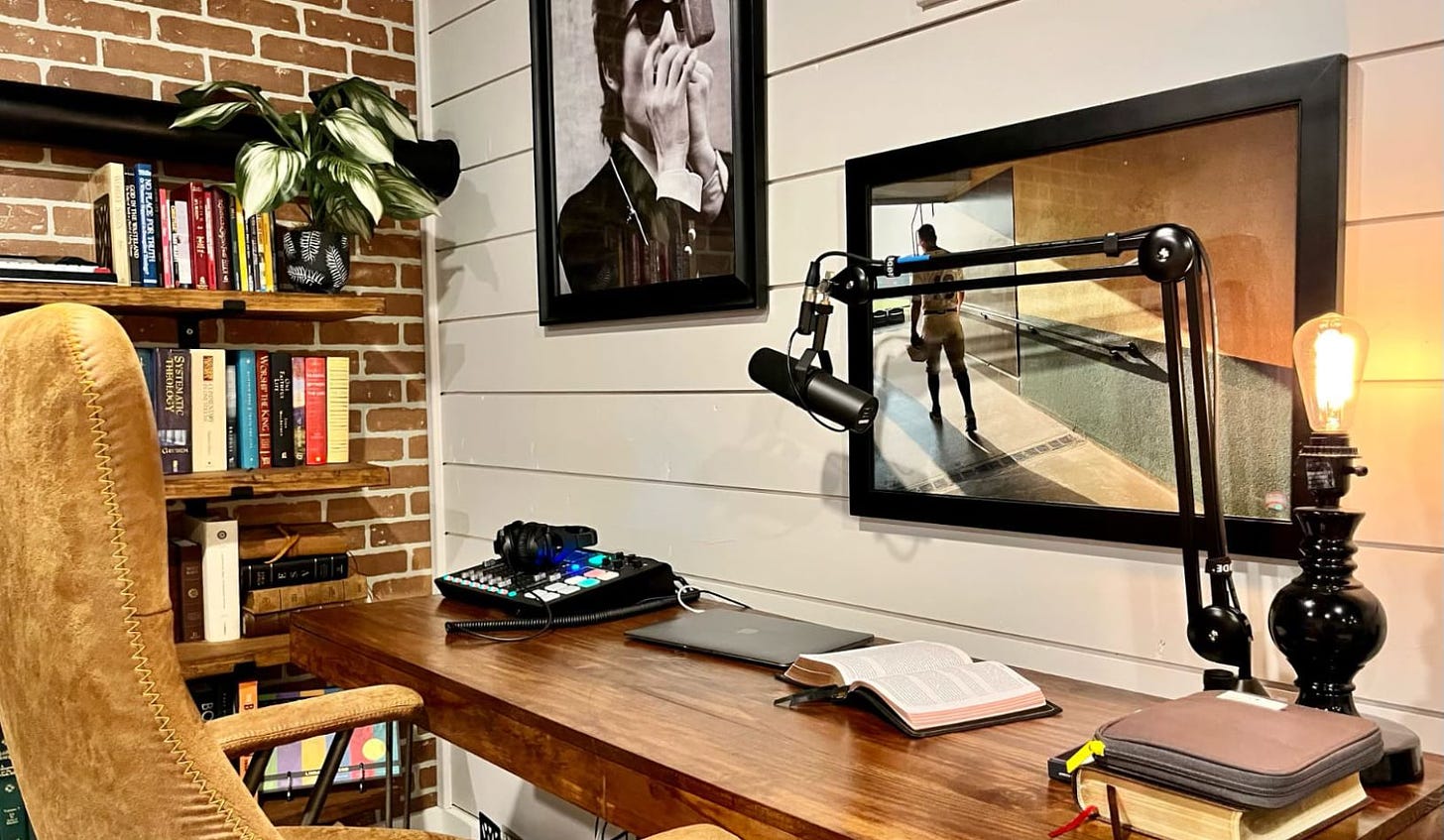 Jeremy Sarber's office and studio