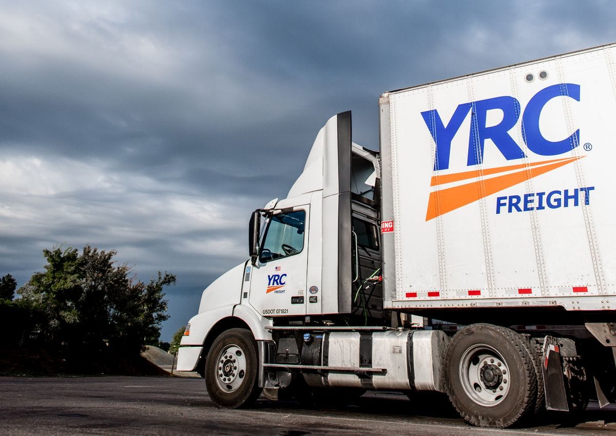 Yellow Corp. Blames Teamsters for Liquidity Crunch