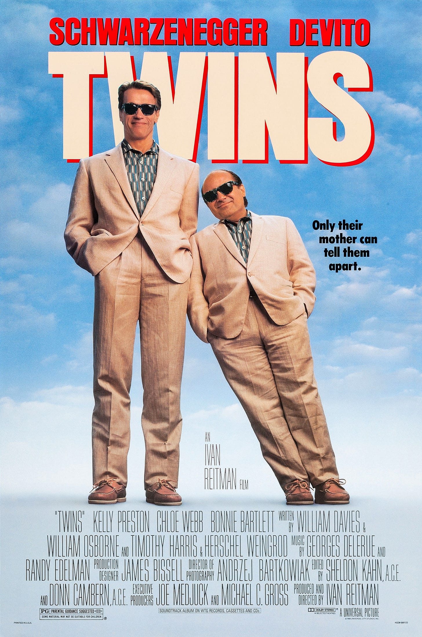 Image result for twins movie poster