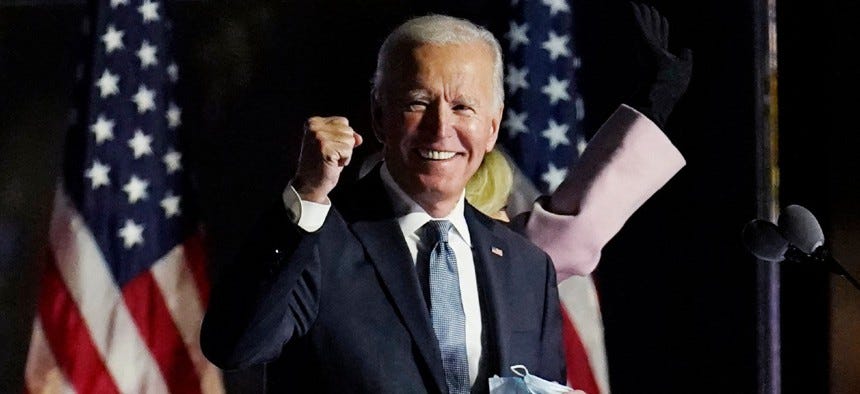 Biden Victory Promises End to Tumultuous Four Years for Government Under  Trump - Government Executive