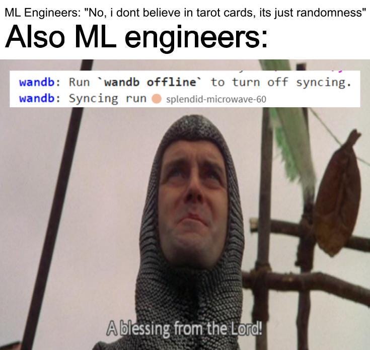 r/machinelearningmemes - Tarot cards for ML Engineers