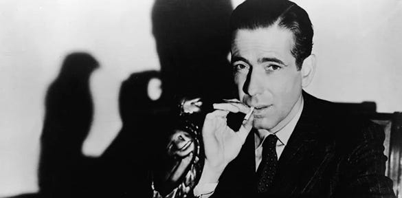 My favourite detective: Sam Spade, as hard as nails and the smartest guy in  the room