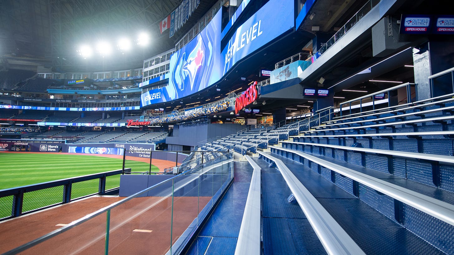 Toronto Blue Jays unveil completed Phase 1 of Rogers Centre renovations  ahead of home opener | TSN
