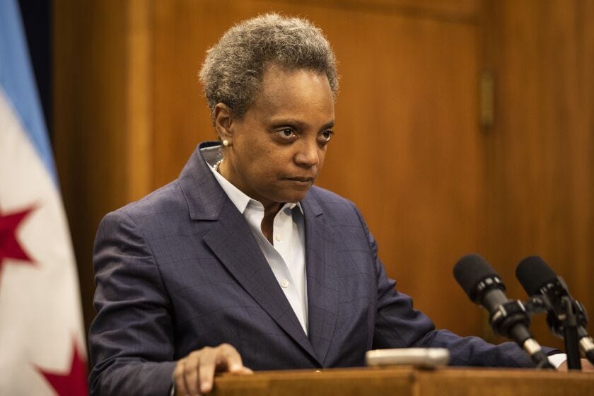 For first time, Mayor Lori Lightfoot acnowledges possibility of tax hike to  deal with coronavirus pandemic - Chicago Sun-Times