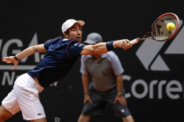 Santiago Giraldo vs Pablo Cuevas brasil atp tennis open 2015 images