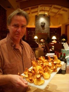 My proud forager with about a quarter of his haul.