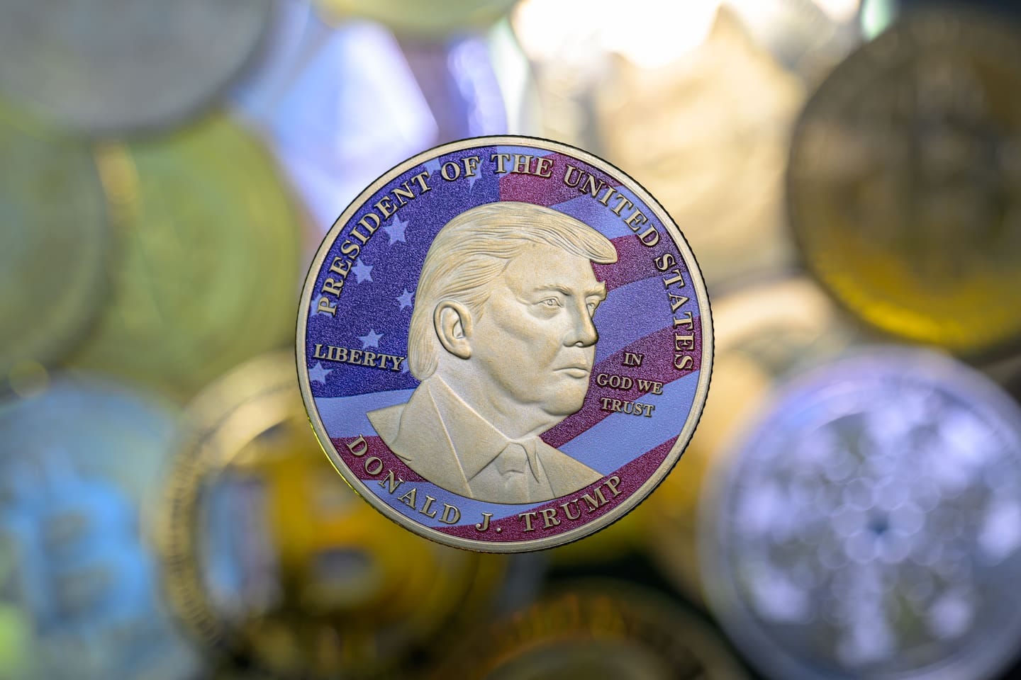 The $Trump memecoin was launched three days before the US President's inauguration in January. Photo / Getty Images