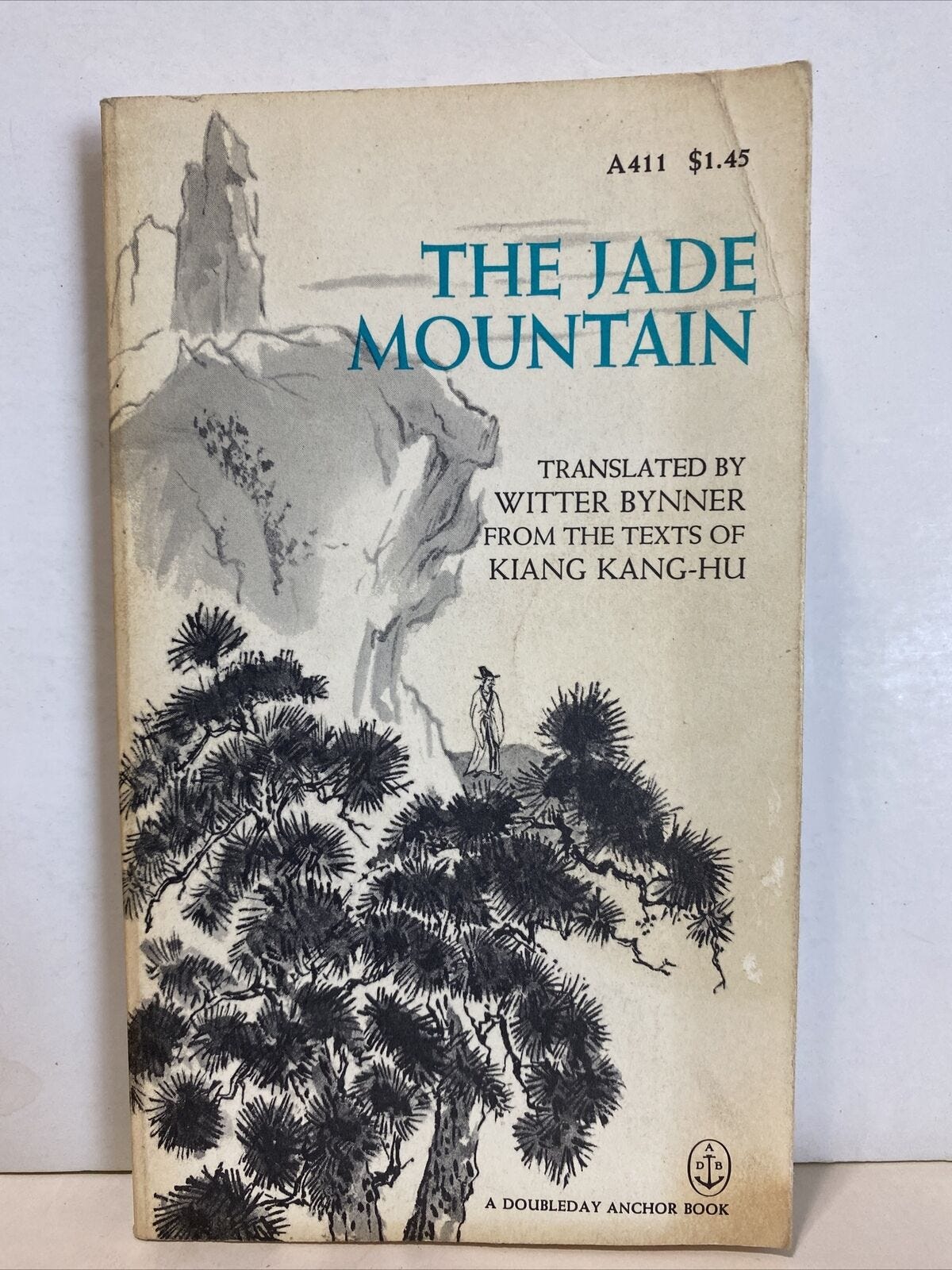 THE JADE MOUNTAIN BY KIANG KANG-HU 1964 PAPERBACK COVER Doubleday anchor  book | eBay