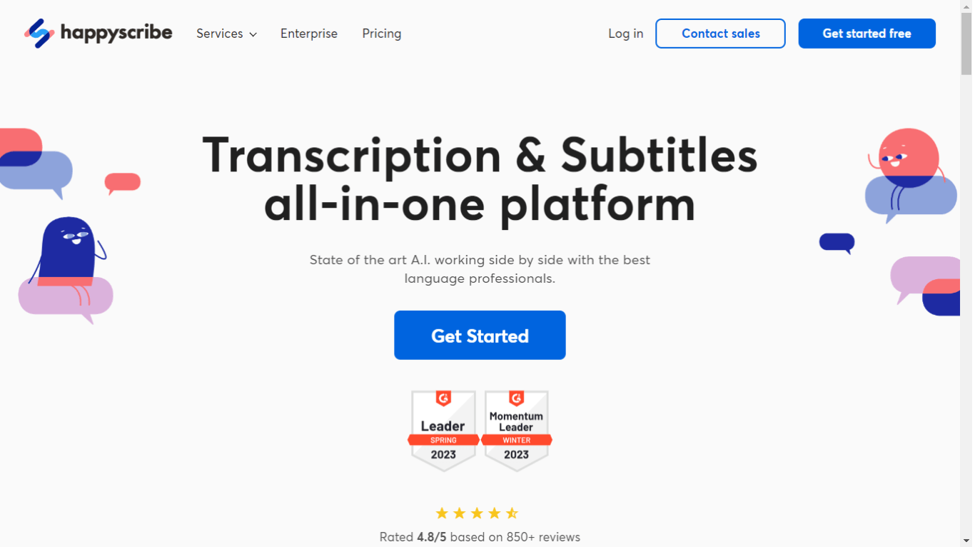 Happy Scribe Review: Pricing, Features & More | Notta