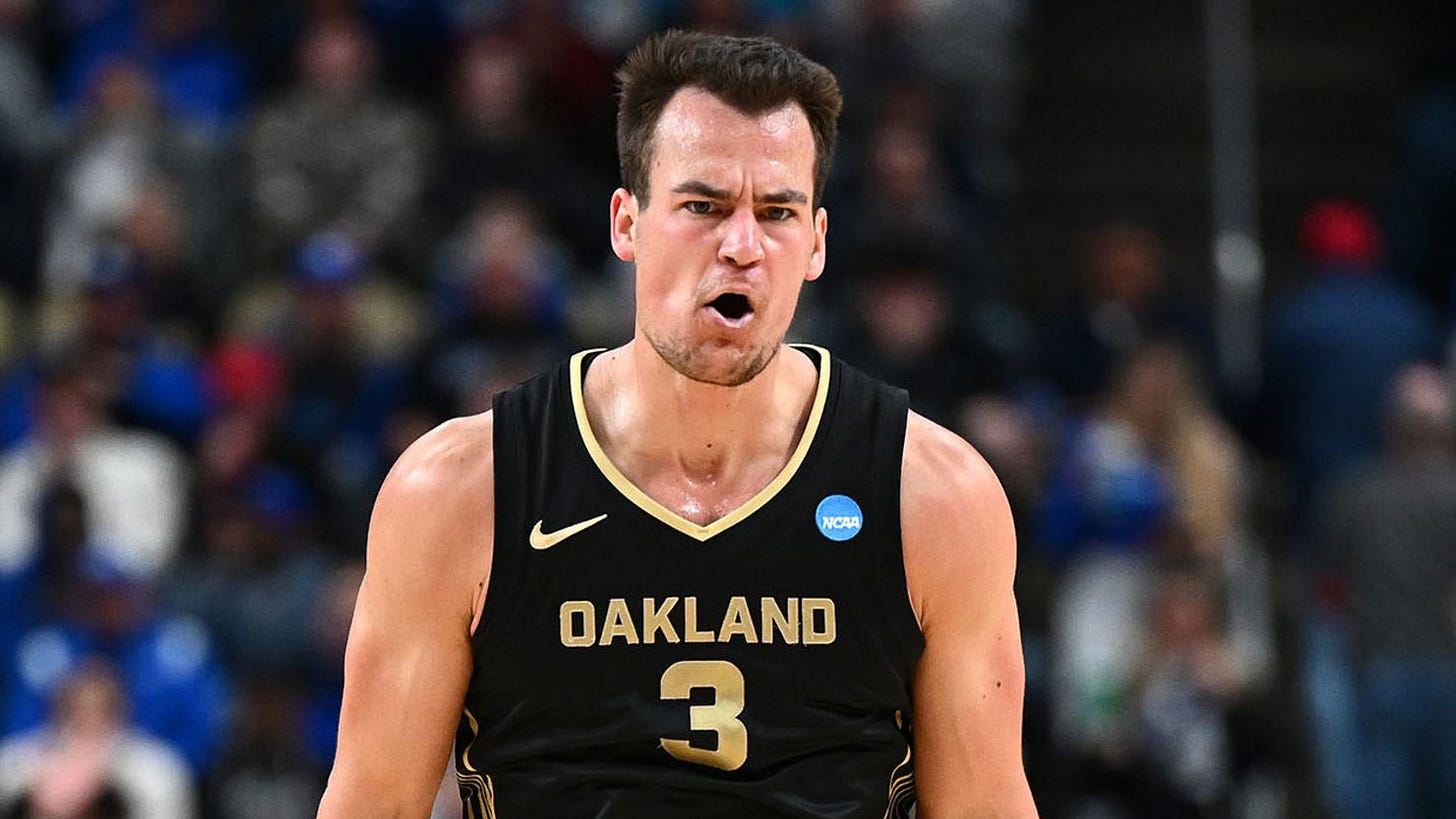 Jack Gohlke: The sharpshooting Oakland guard who galvanized the Golden  Grizzlies to famous upset over Kentucky | CNN