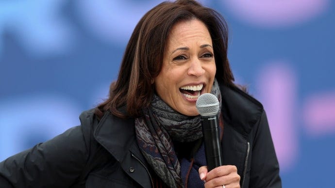 Kamala Harris’ awkward laughs spark outrage. Why laughter is not her best medicine