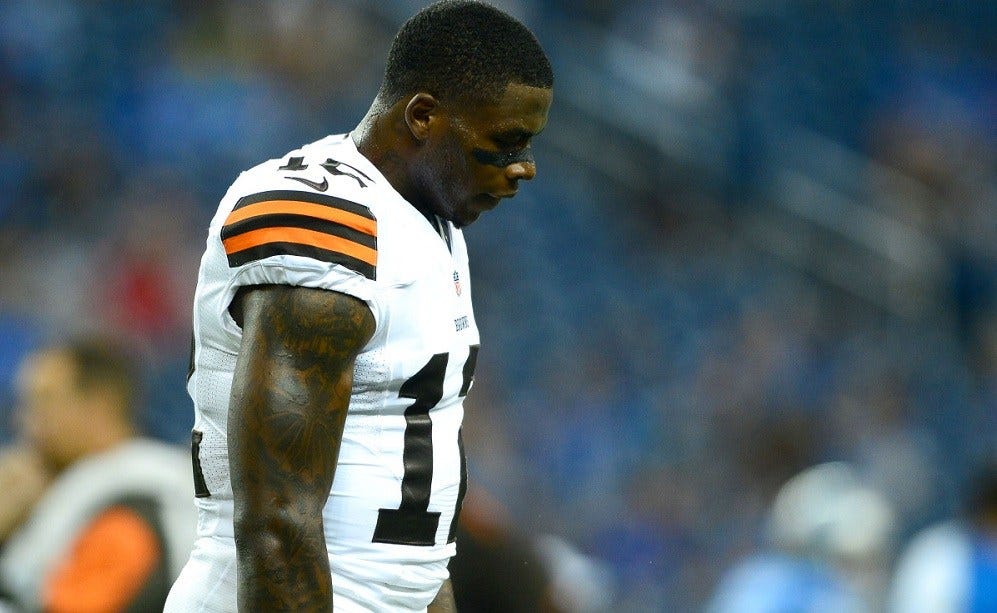 Josh Gordon chooses drugs over football 2016 images