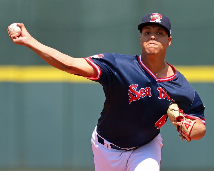 Red Sox' Wikelman Gonzalez named Eastern League Pitcher of the Week –  Blogging the Red Sox