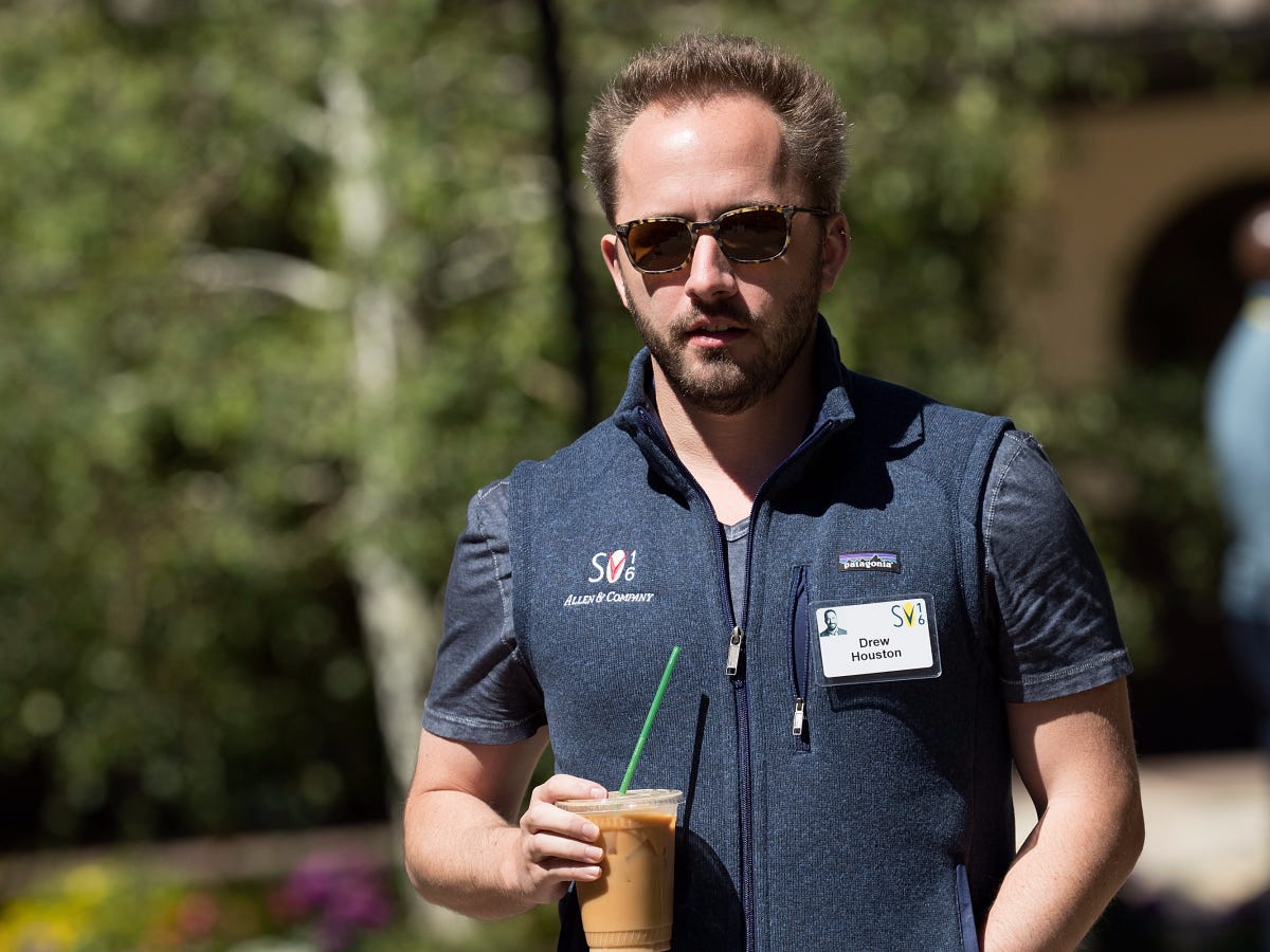 Dropbox CEO Drew Houston sees a big change coming to business software