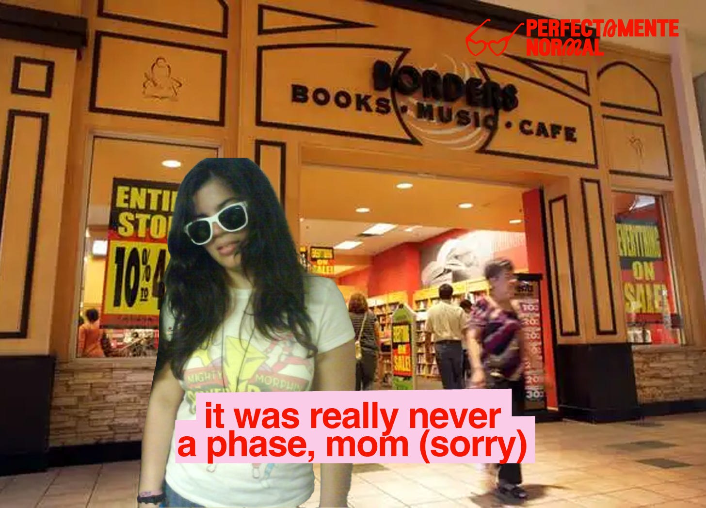 it was never really a phase, mom (sorry)
