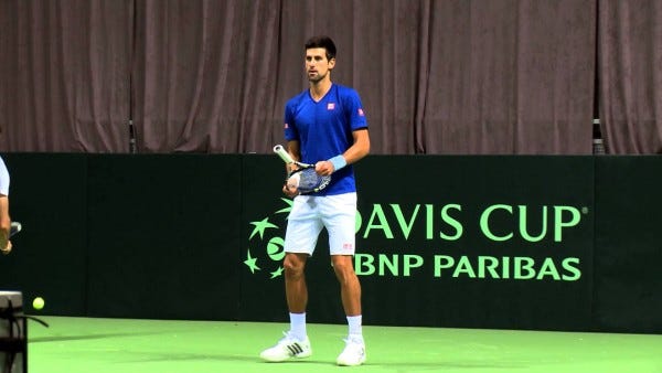 novak djokovic in davis cup 2015