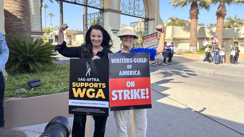 SAG-AFTRA Declares Strike as Actors Join Writers on Picket Lines - Variety