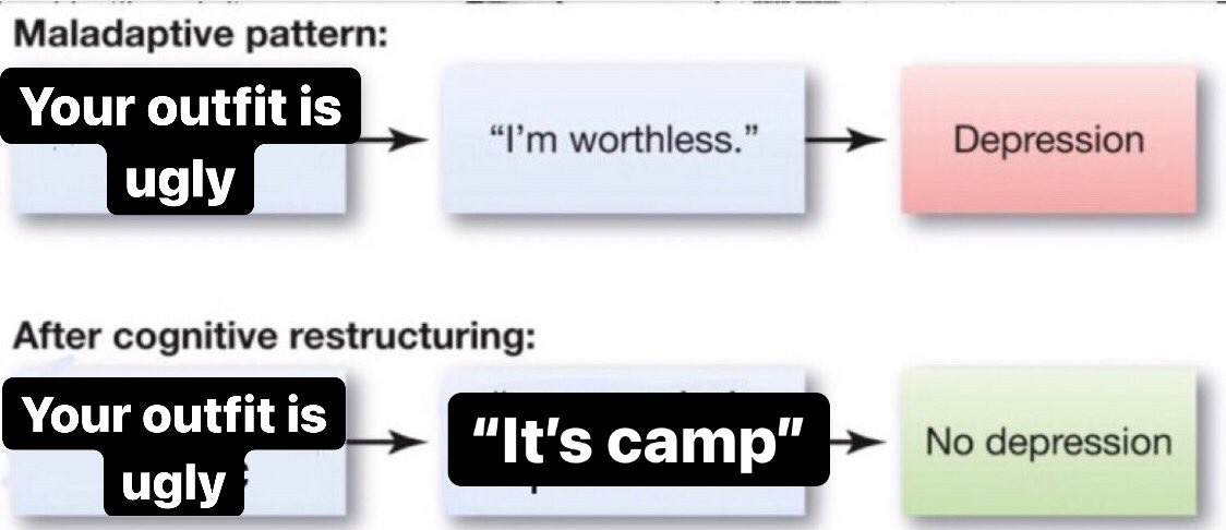 "it's camp" meme