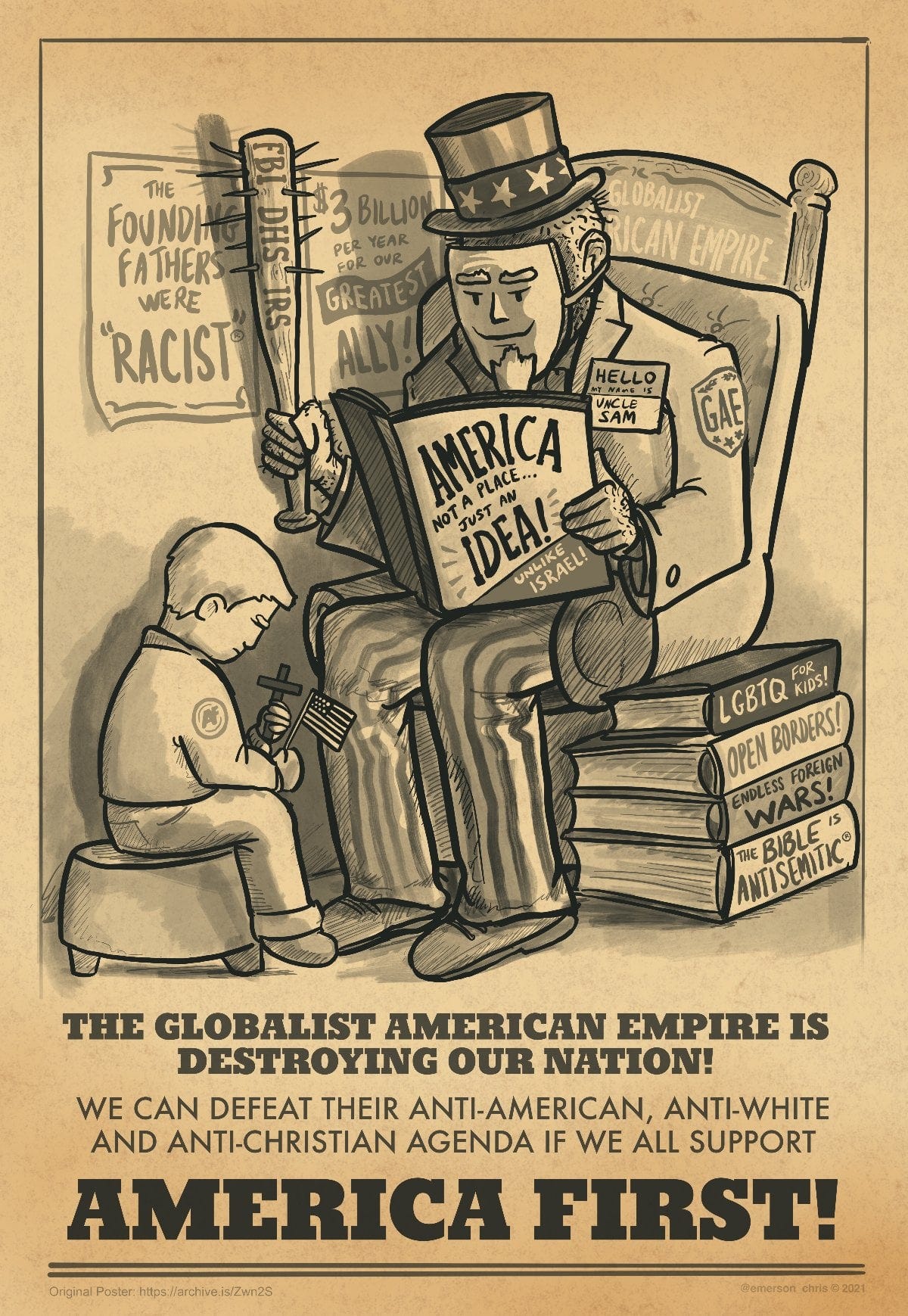 The Globalist American Empire or America First? : ModernPropaganda