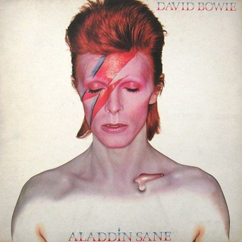 David Bowie Aladdin Sane album 1973 | The album cover of Bow… | Flickr