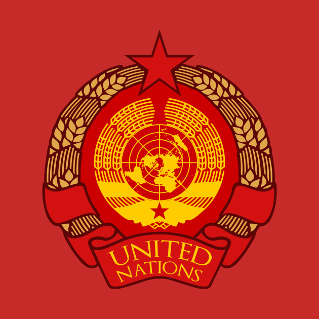 COMMUNIST UNITED NATIONS - United Nations - T-Shirt | TeePublic