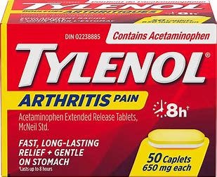 Image result for tylenol arthritis